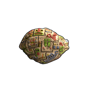 Ancient Squiggles Rock