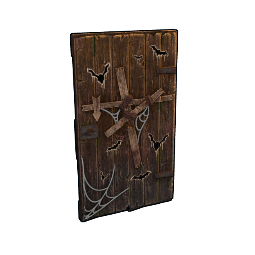 Halloween Wooden Door