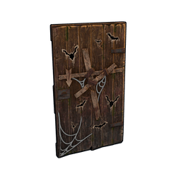Halloween Wooden Door