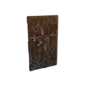 Halloween Wooden Door