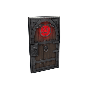 Demonic Raven Door