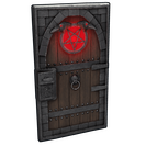 Demonic Raven Door