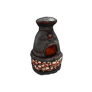 Skull Mausoleum Furnace