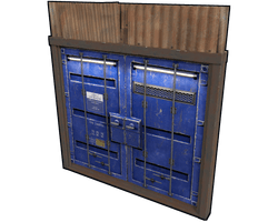 Cobalt Container Double Door