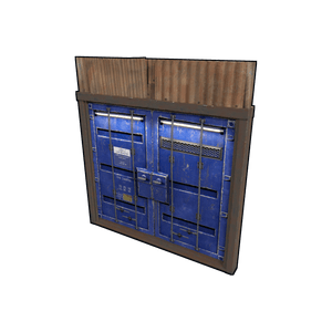 Cobalt Container Double Door