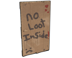 Poor Man's Cardboard Door