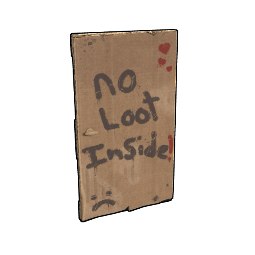 Poor Man's Cardboard Door