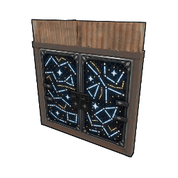 Constellations Metal Double Door