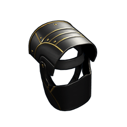 Black Gold Helmet