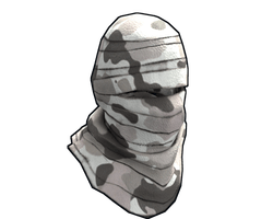 Arctic Protection Burlap Headwrap