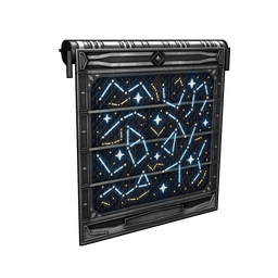 Constellations Garage Door