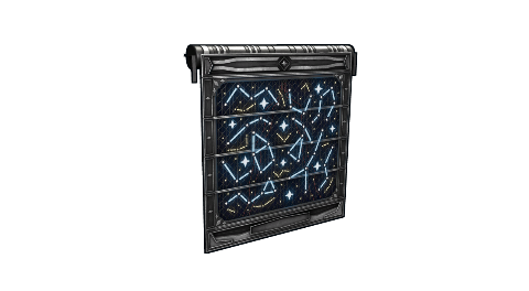 Constellations Garage Door