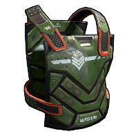 Elite Crate Chestplate in Rust