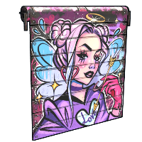 Lovers&#039; Arrow Garage Door