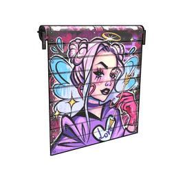 Lovers' Arrow Garage Door