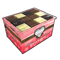 Small Chocolate Box in Rust