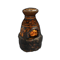 Antique Black Furnace