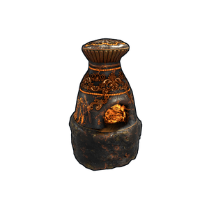 Antique Black Furnace