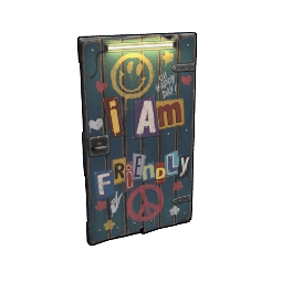 Friendly Wooden Door