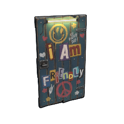 Friendly Wooden Door