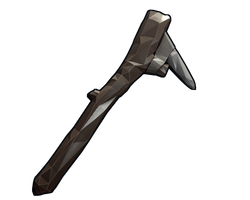 Low Poly Stone Pickaxe