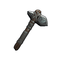 Low Poly Stone Hatchet