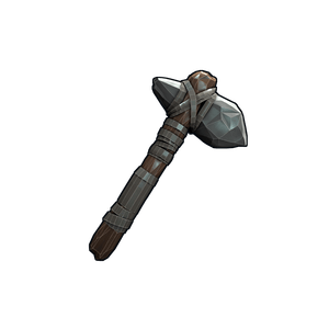 Low Poly Stone Hatchet