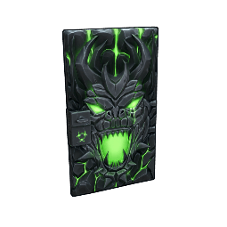 Toxic Dragon Metal Door