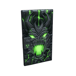 Toxic Dragon Metal Door