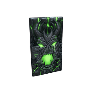 Toxic Dragon Metal Door