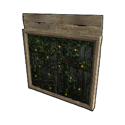 Fireflies Double Wooden Doors