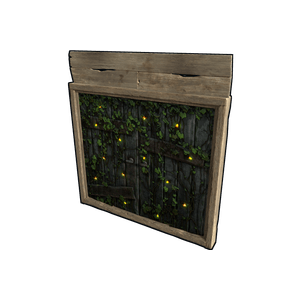 Fireflies Double Wooden Doors