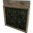 Fireflies Double Wooden Doors