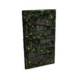 Fireflies Metal Door