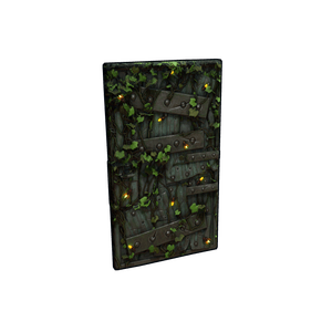 Fireflies Metal Door