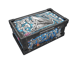 Graffiti Metal Storage