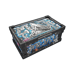 Graffiti Metal Storage