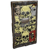 Dead Souls Wooden Door