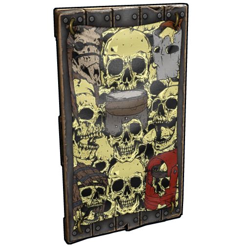 Dead Souls Wooden Door