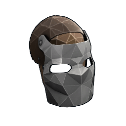 Low Poly Metal Facemask