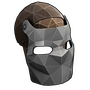 Low Poly Metal Facemask