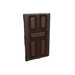 Manufactured Wooden Door