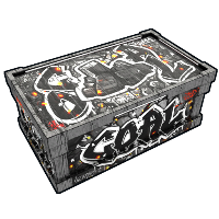 Graffiti Charcoal Storage in Rust