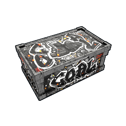 Graffiti Charcoal Storage