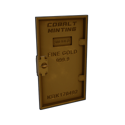 Minted Gold Armored Door