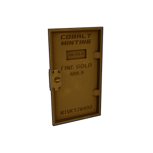 Minted Gold Armored Door