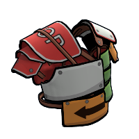 JPEG Roadsign Vest in Rust