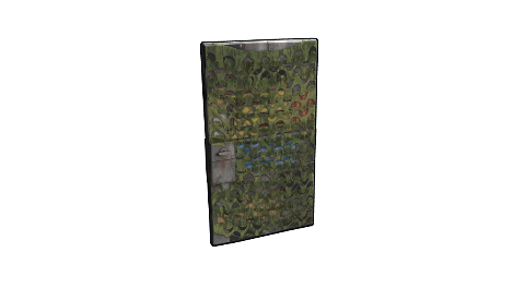 Camouflage Net Door