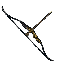 Dragon Rage Bow in Rust
