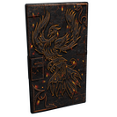 Fire Phoenix Metal Door